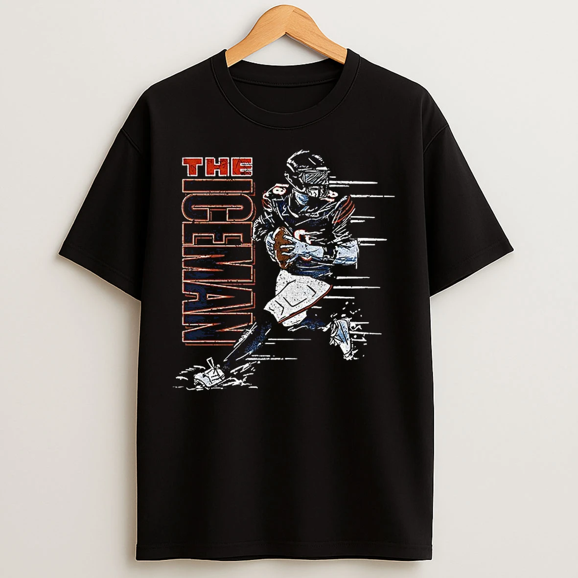 Classic The Iceman Caleb Williams Chicago Bears Football Game Day 2025 Vintage T Shirts