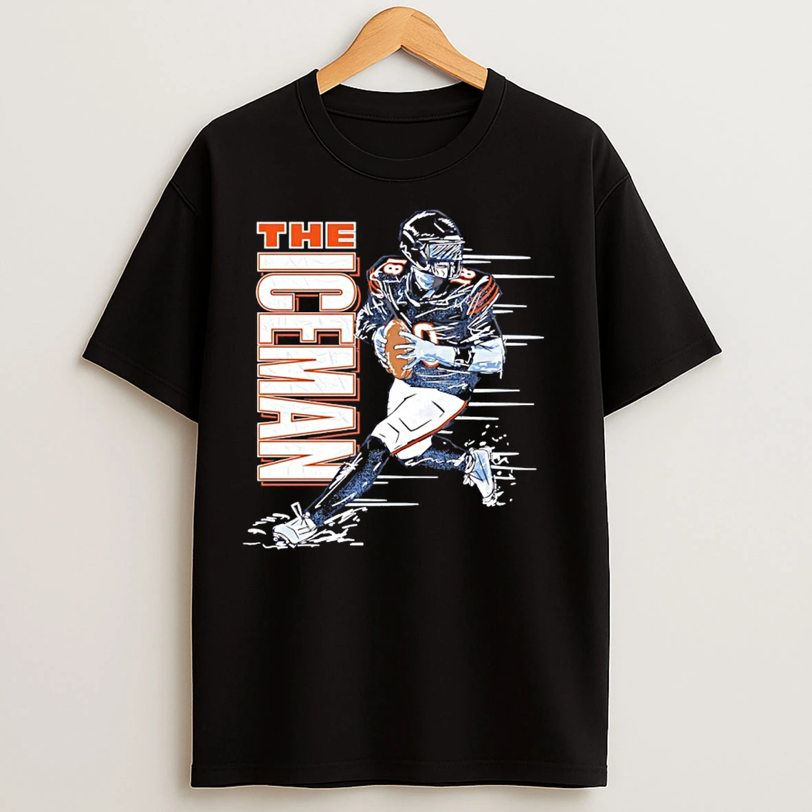 Classic The Iceman Caleb Williams Chicago Bears Football T Shirts