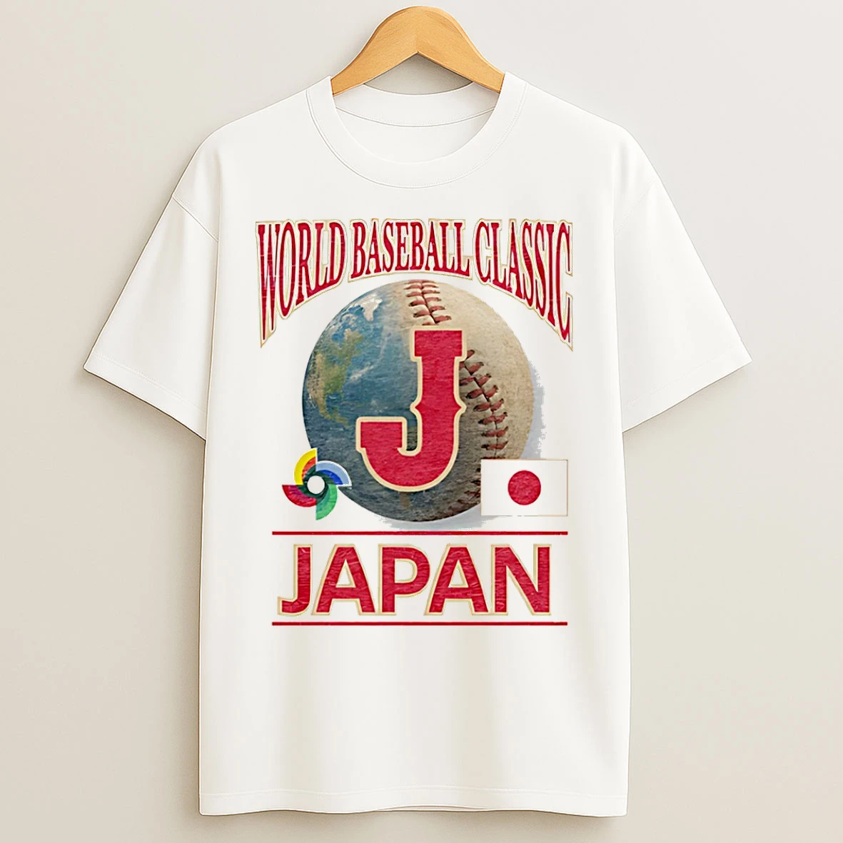 Classic The Japan Baseball 2026 World Baseball Classic Vintage T Shirts