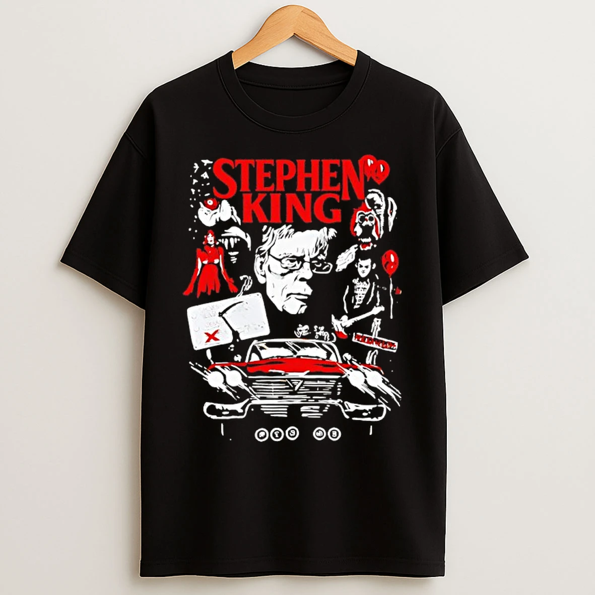 Classic The King Stephen King Movie Vintage T Shirts