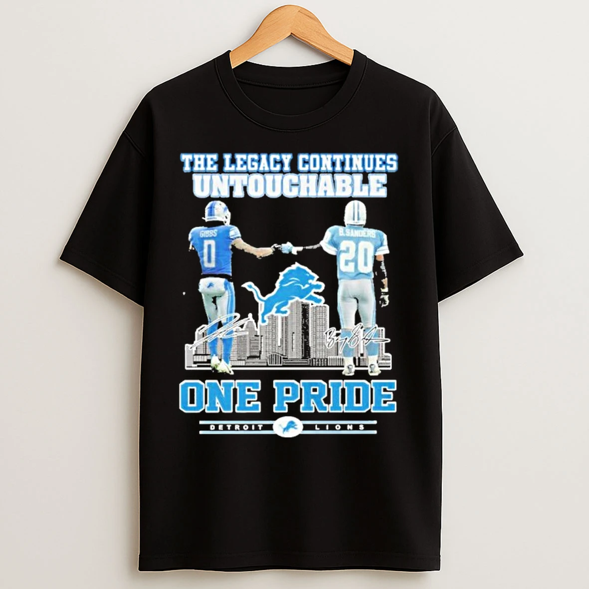 Classic The Legacy Continues Untouchable Player Signature One Pride T Shirts