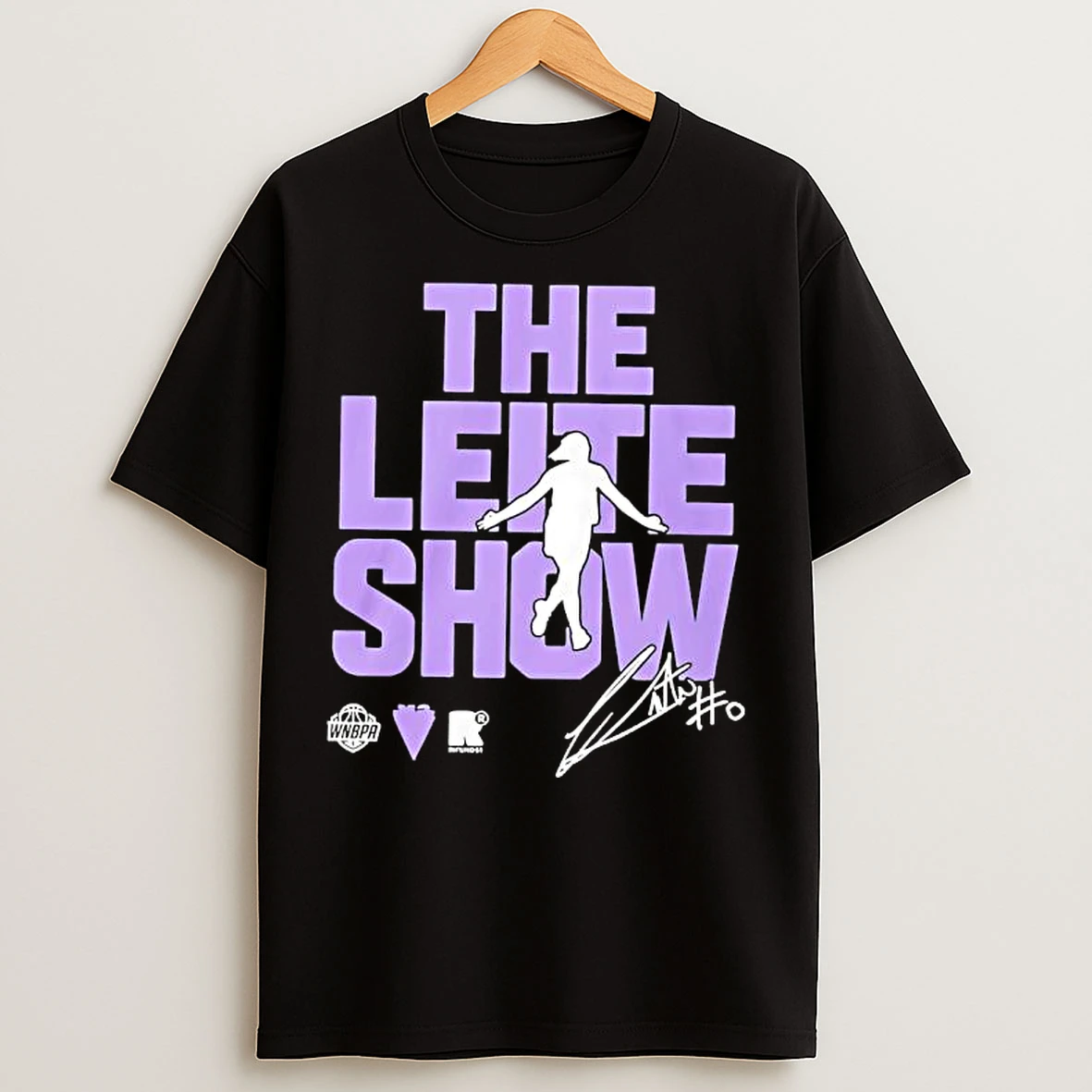 Classic The Leite Show Carla Leite Golden State Valkyries Round21 Signature T Shirts