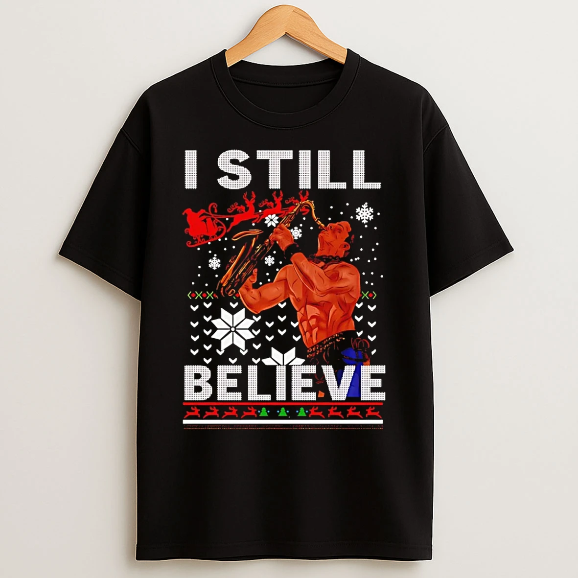 Classic The Lost Boys I Still Believe Christmas Ugly T Shirts