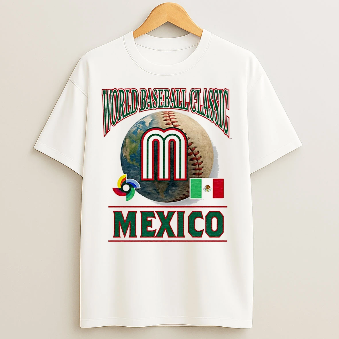 Classic The Mexico Baseball 2026 World Baseball Classic Vintage T Shirts