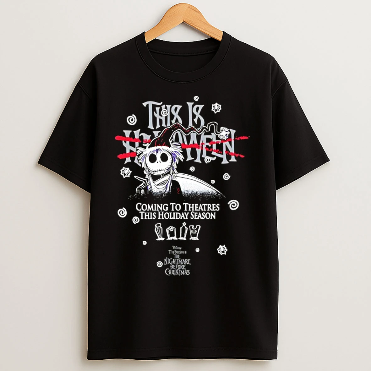 Classic The Nightmare Before Christmas This Is Halloween Coming To Theatres This Holiday Season T Shirts