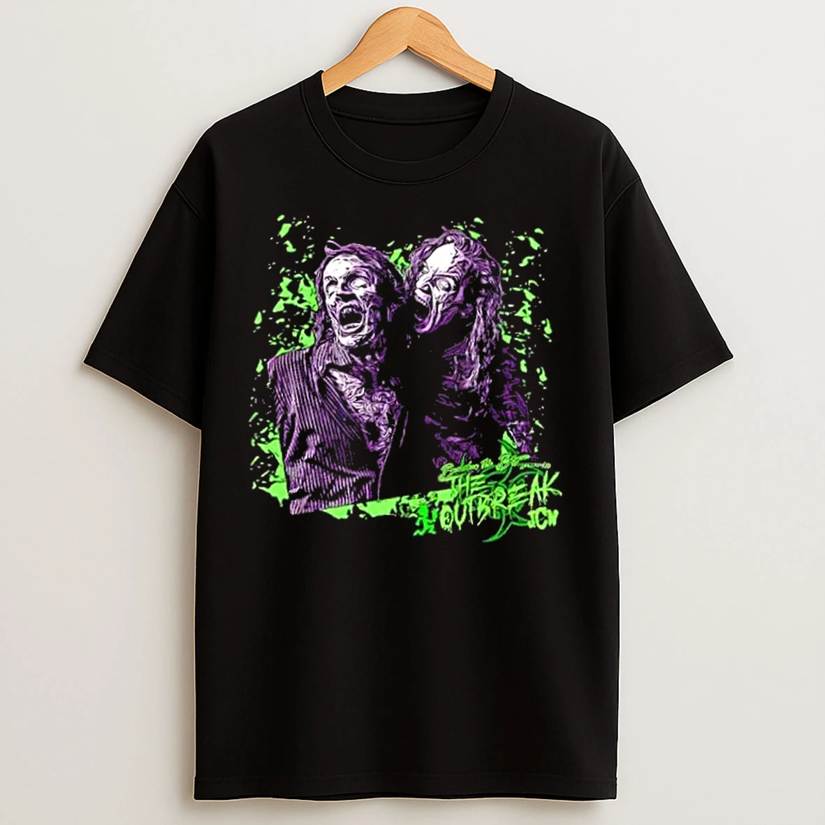 Classic The Outbreak Jcw Outbreak Splatter T Shirts