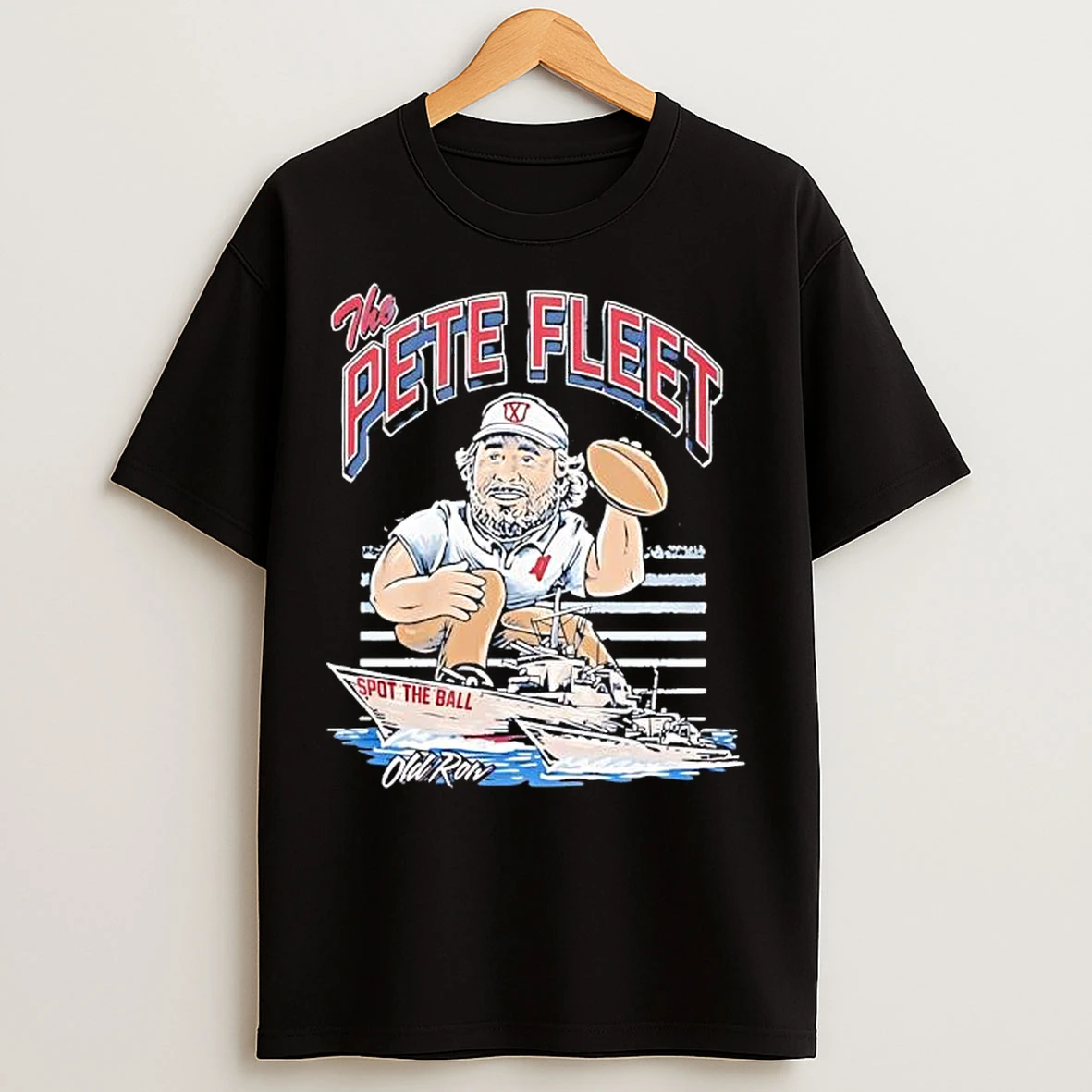 Classic The Pete Fleet Spot The Ball Graphic T Shirts