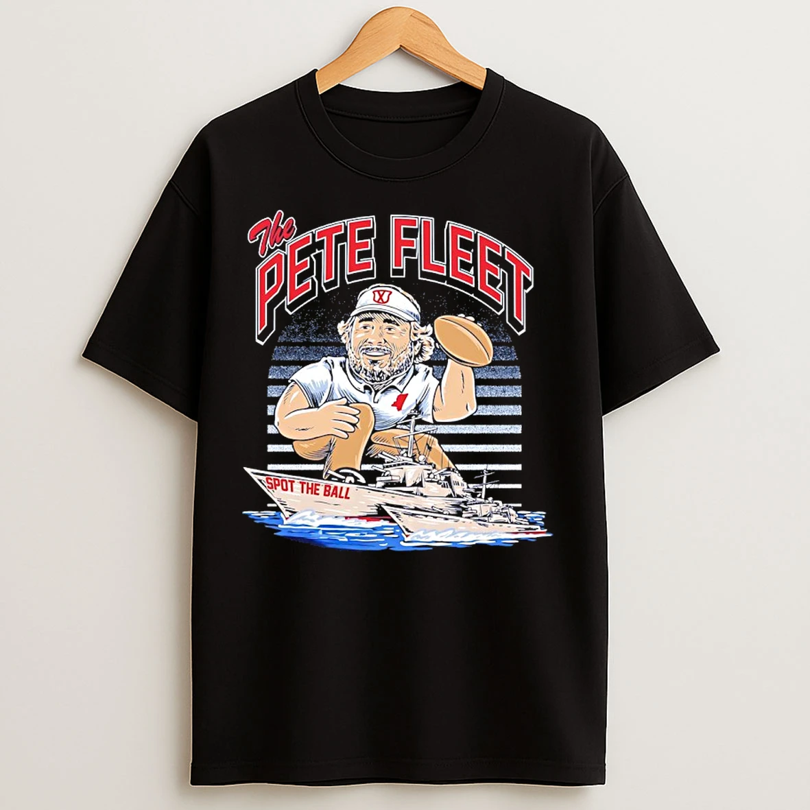 Classic The Pete Fleet Spot The Ball Ole Pete Golding Miss Head Coach T Shirts