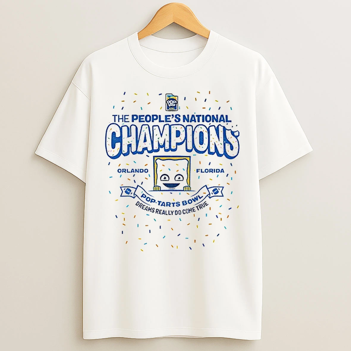 Classic The Pop Tarts Bowl The Peoples National Champions Orlando Florida T Shirts