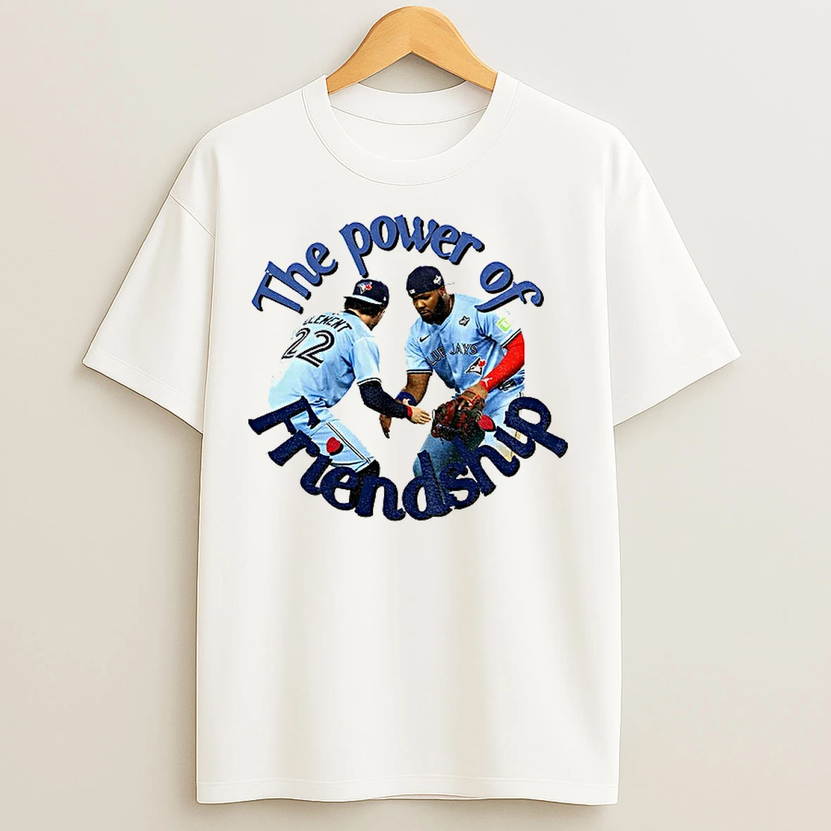 Classic The Power Of Friendship Toronto Blue Jays Mlb T Shirts