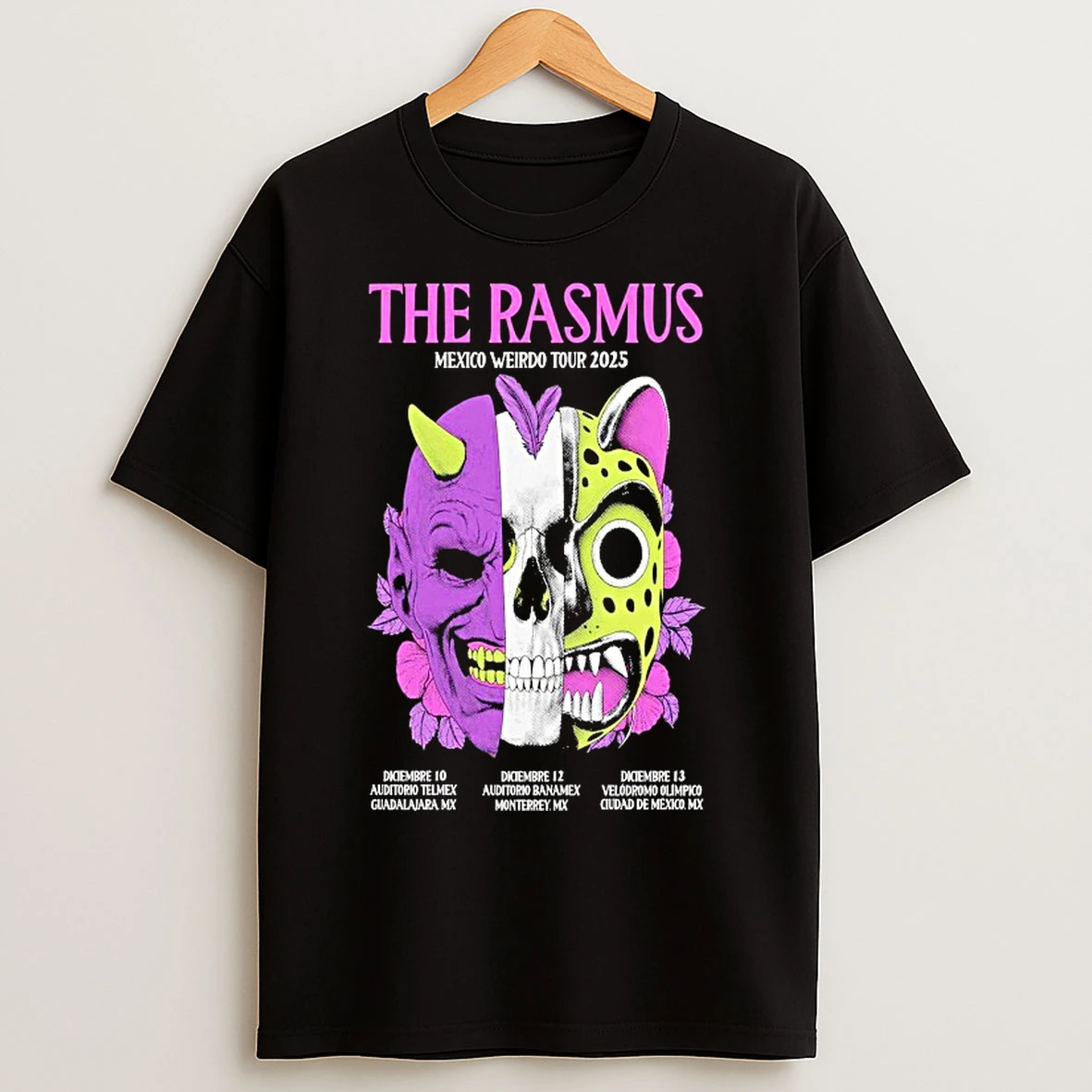 Classic The Rasmus Dec 10 2025 Tour Auditorio Telmex In Guadalajara Mx T Shirts