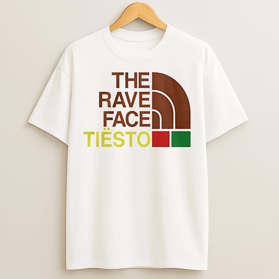 Classic The Rave Face Tiesto Logo T Shirts
