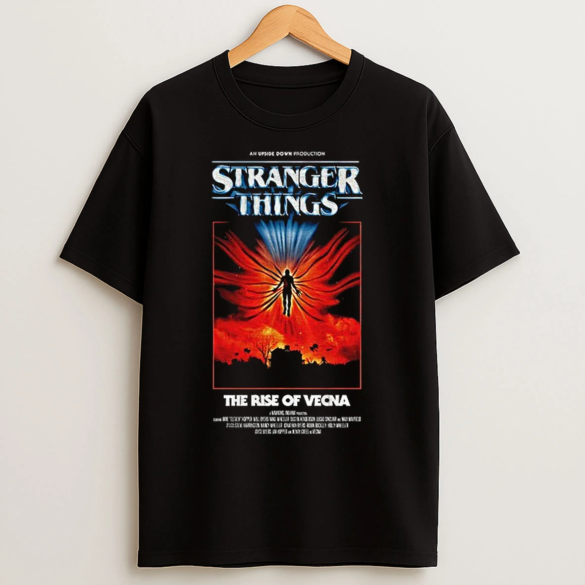 Classic The Rise Of Vecna Stranger Things An Upside Down T Shirts