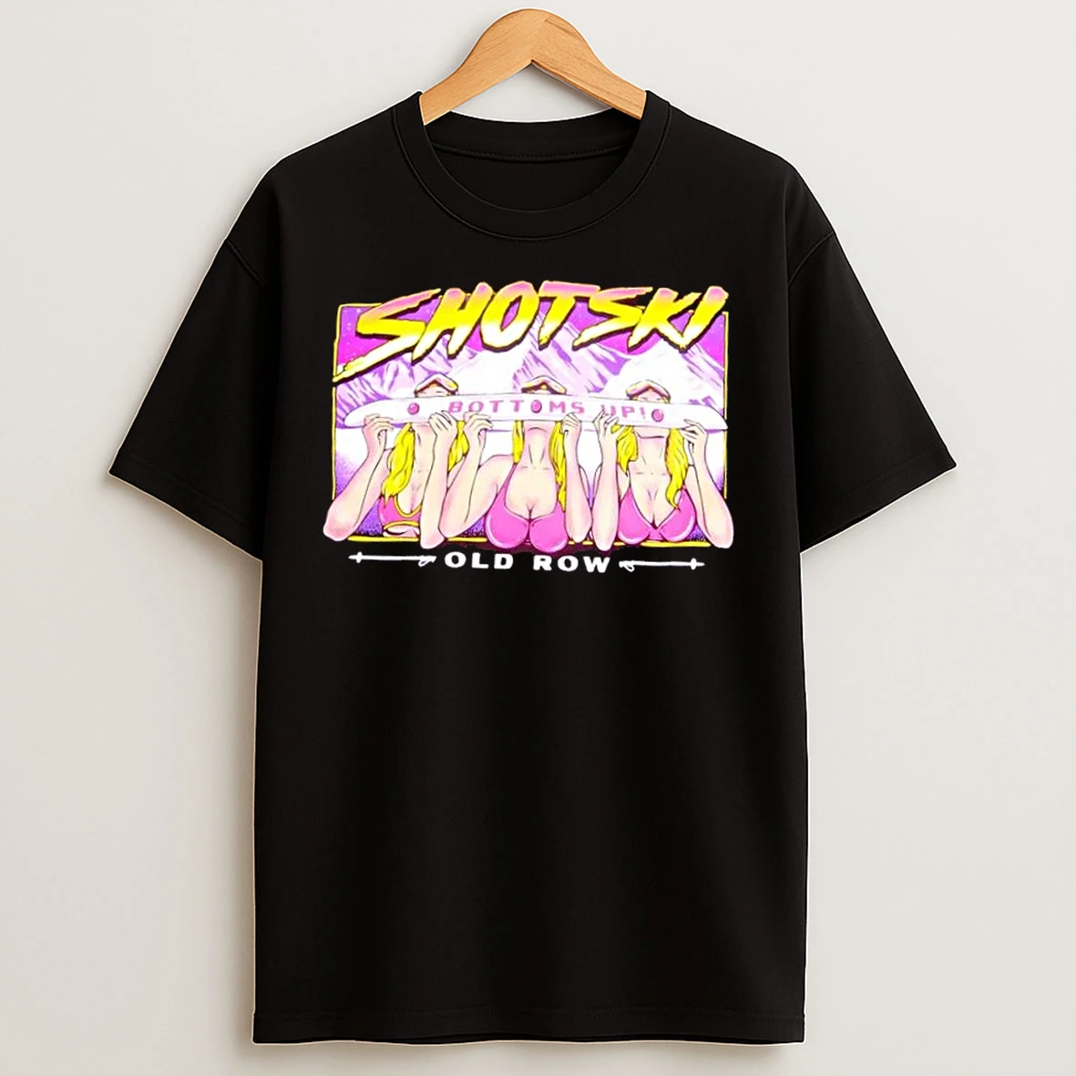 Classic The Shotski Bottoms Up T Shirts