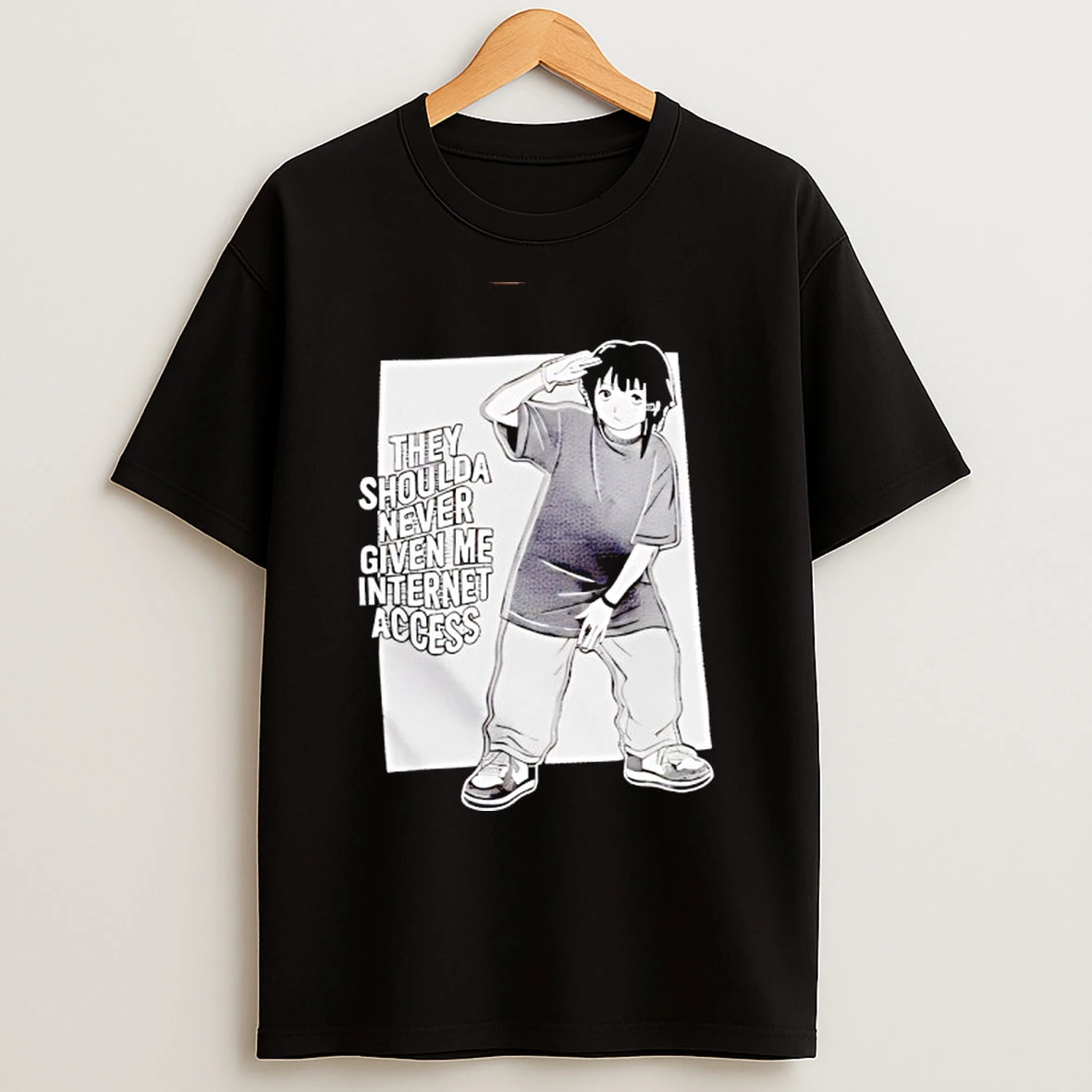 Classic The Shoulda Never Given Me Internet Access Manaka Mikura T Shirts