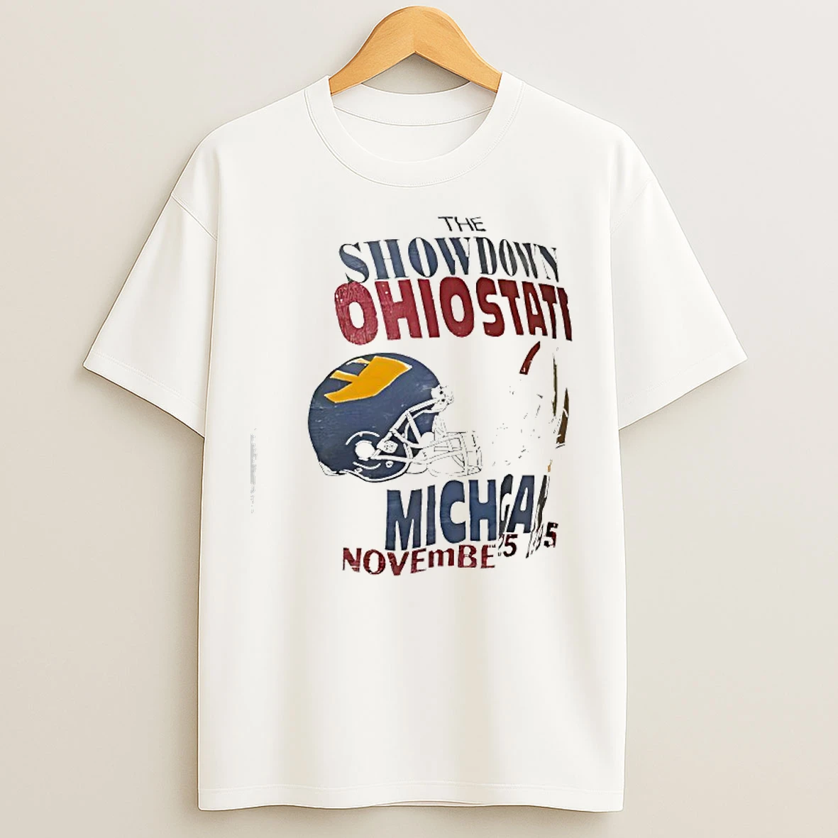 Classic The Showdown November 25th 1995 Ohio State Buckeyes Vs Michigan Wolverines T Shirts