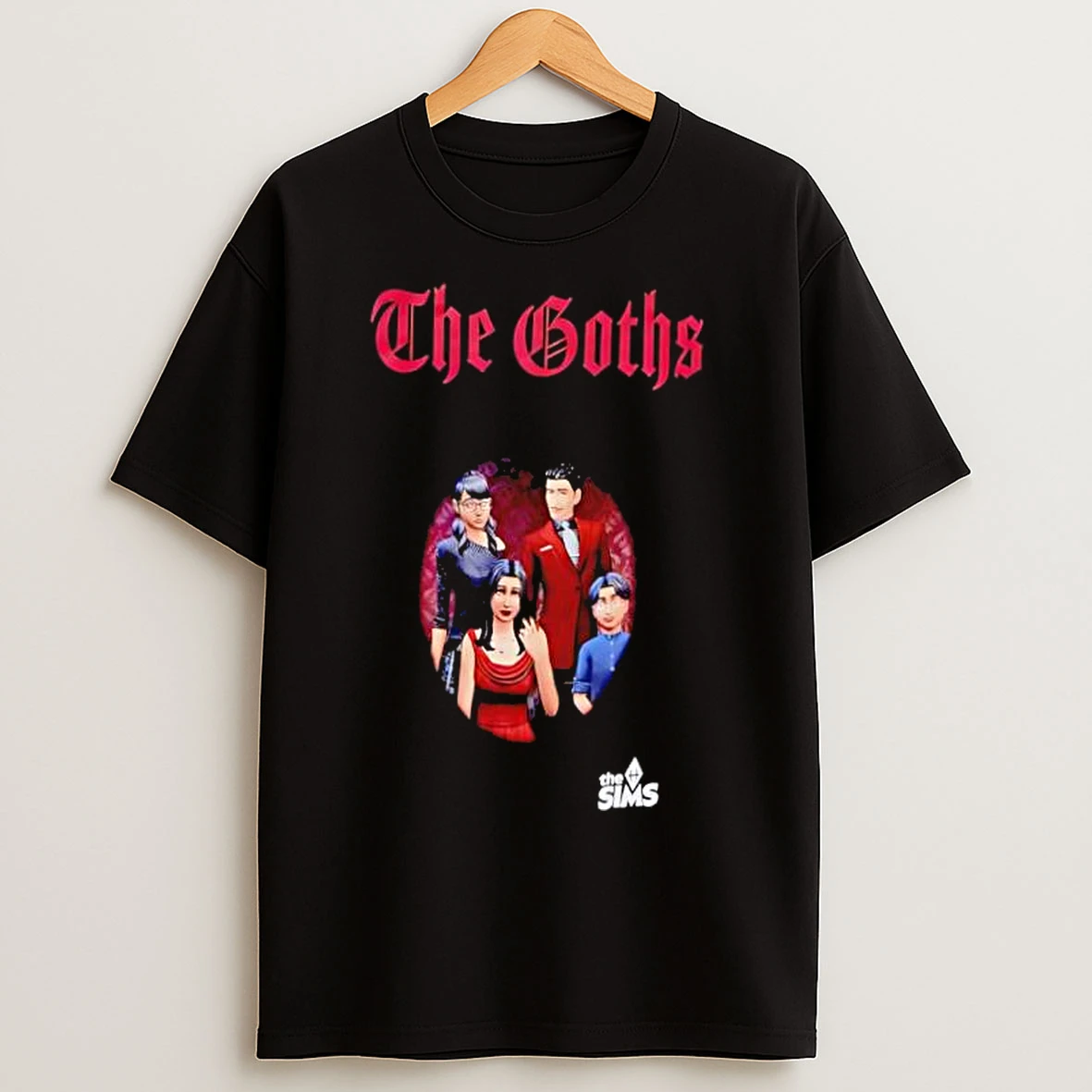 Classic The Sims The Goths Retro T Shirts