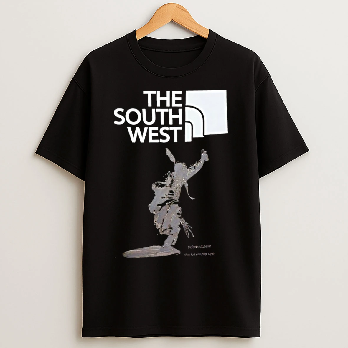 Classic The South West X The North Face Depicts Logo T Shirts
