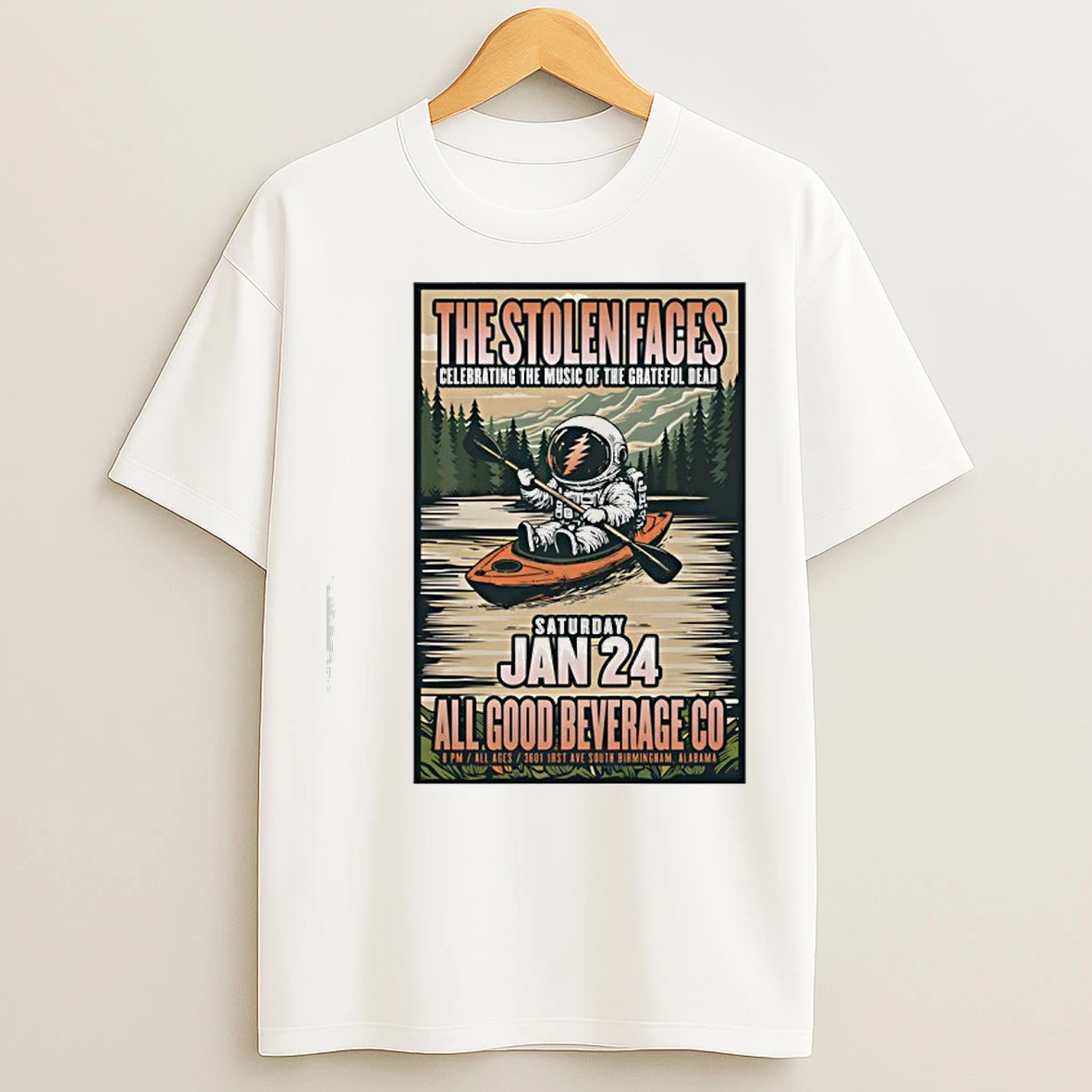 Classic The Stolen Faces 1 24 2026 Birmingham Al T Shirts