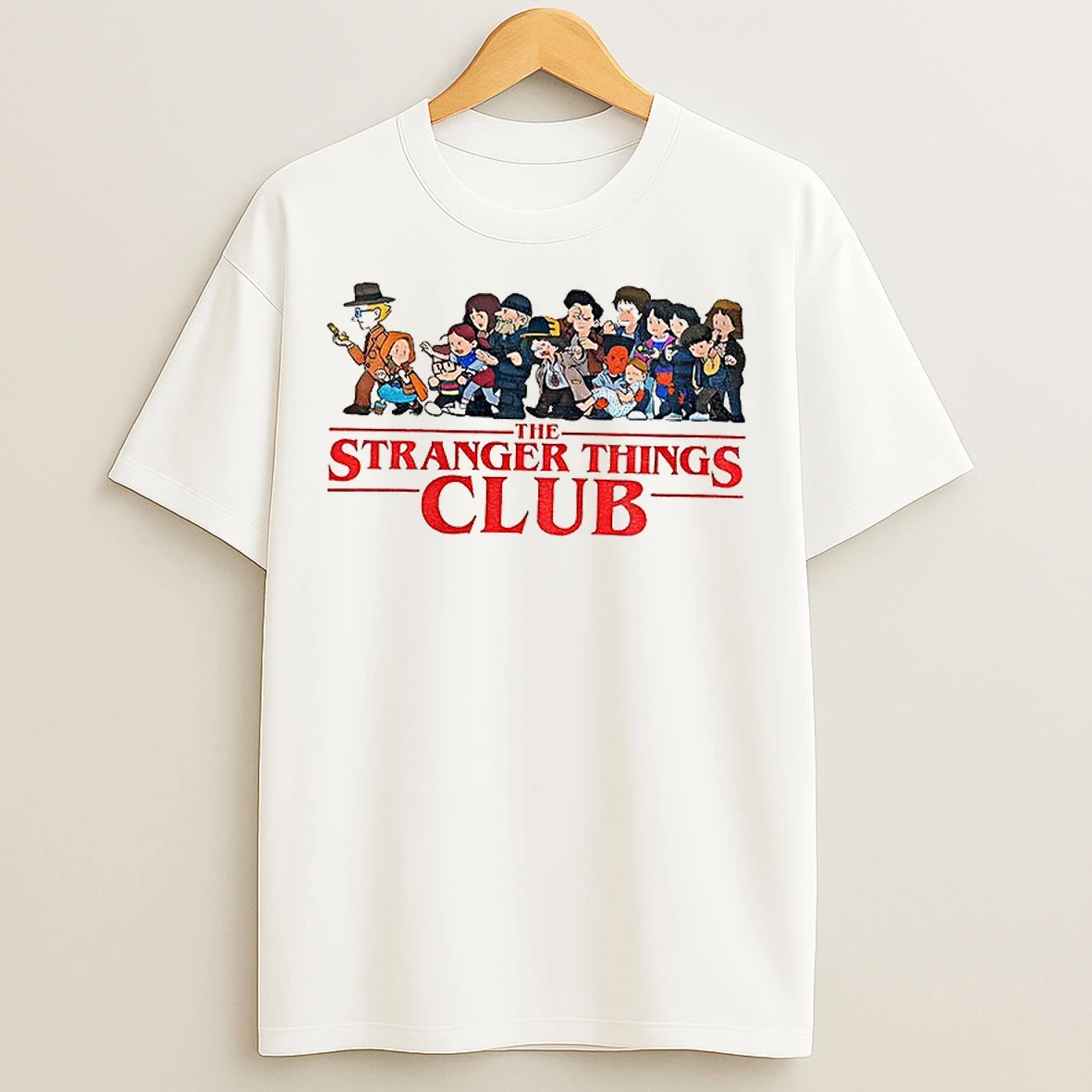 Classic The Stranger Things Club T Shirts