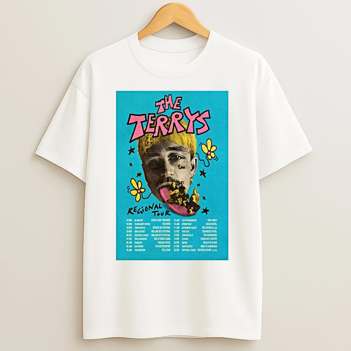 Classic The Terrys Regional Tour 2026 Dates T Shirts