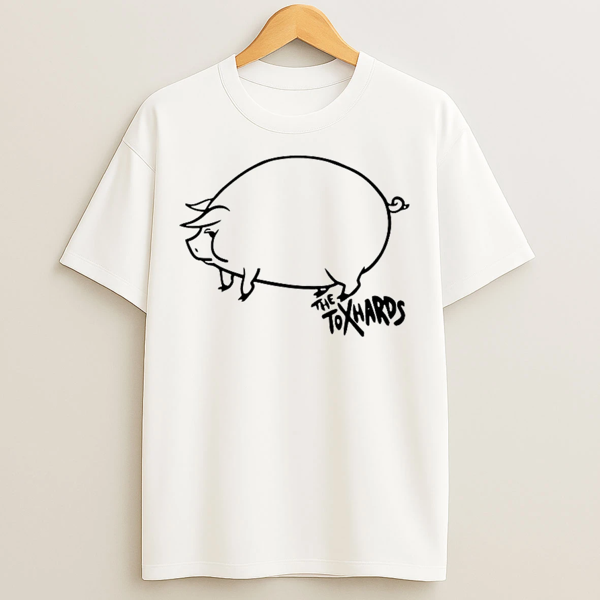 Classic The Toxhards Pink Piggy T Shirts