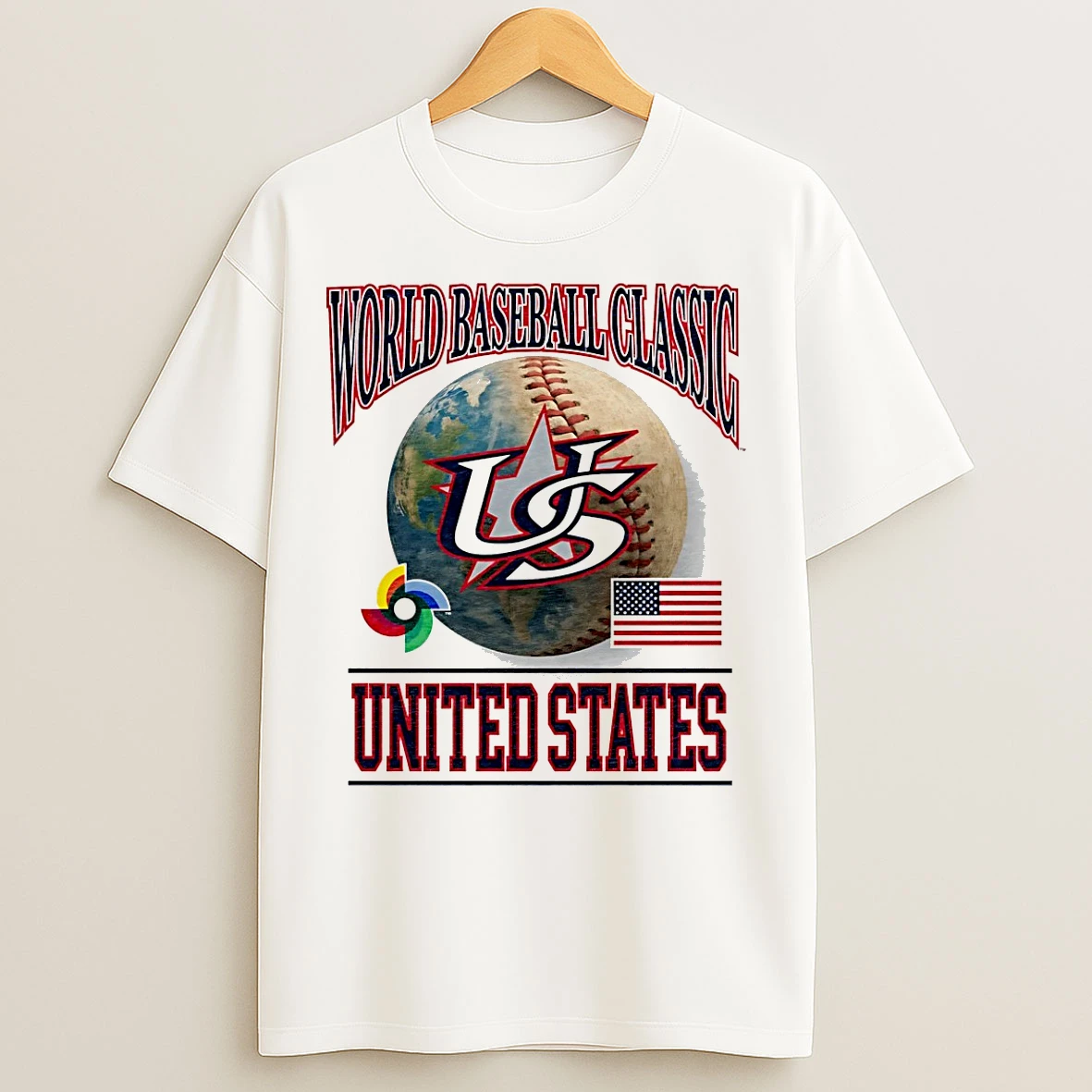 Classic The Usa 2025 World Baseball Classic T Shirts