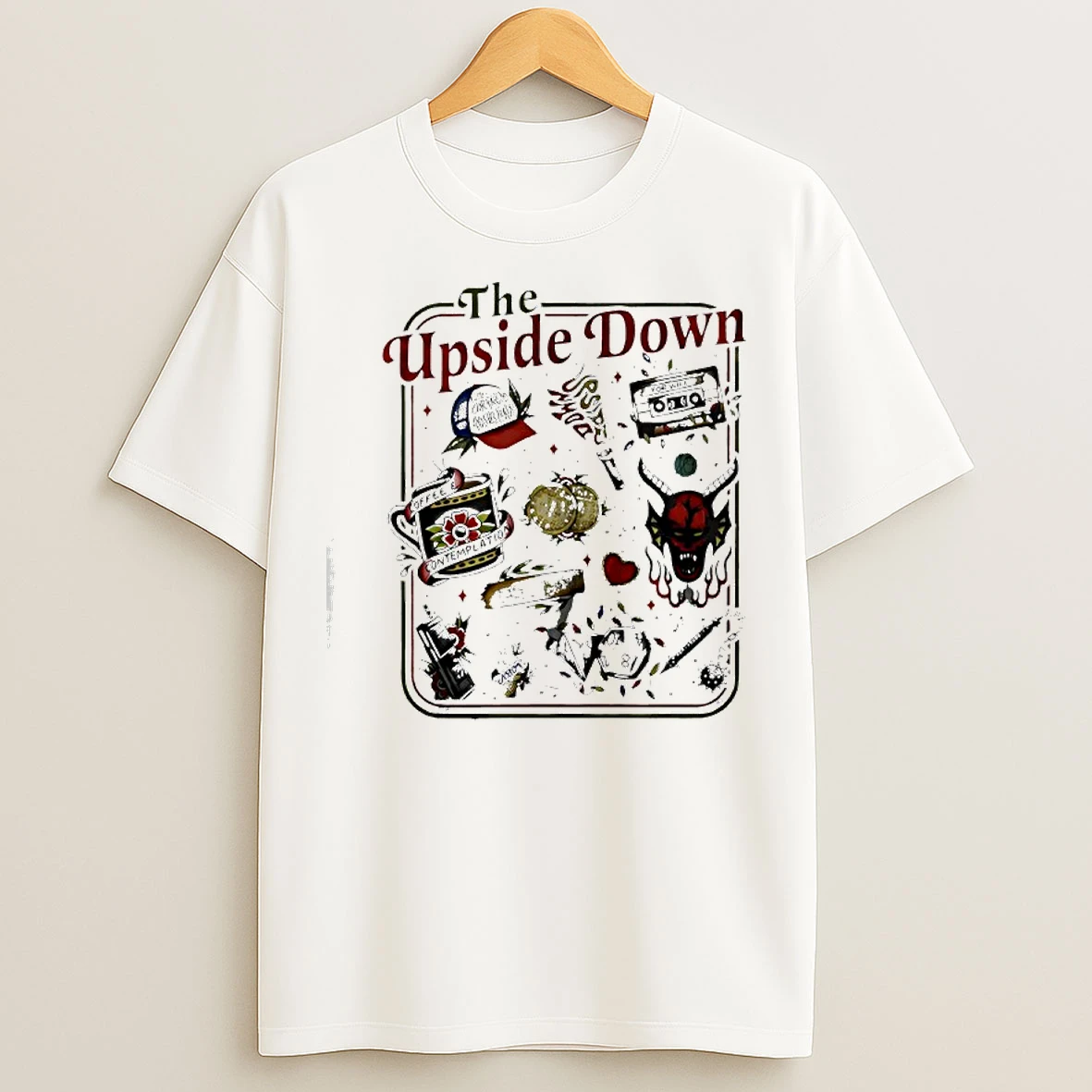 Classic The Upside Down Stranger Things T Shirts