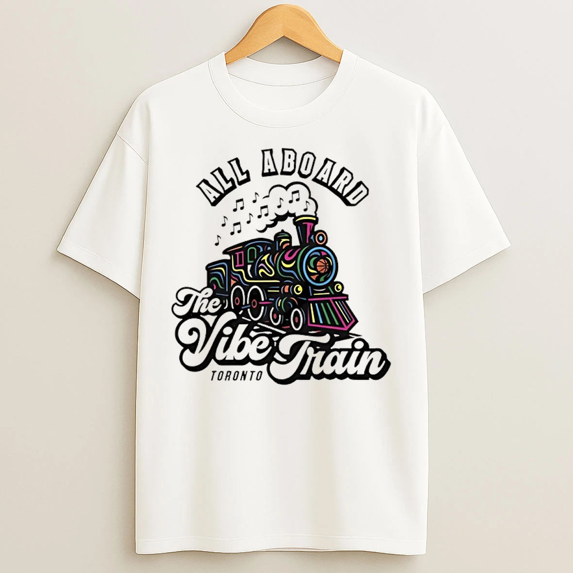 Classic The Vibe Train All Aboard Toronto T Shirts