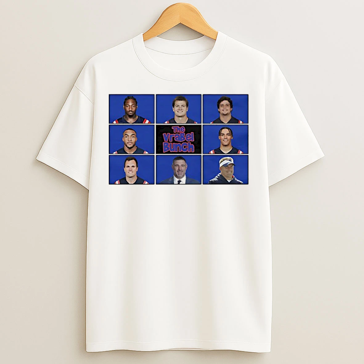 Classic The Vrabel Bunch New England Patriots Football T Shirts