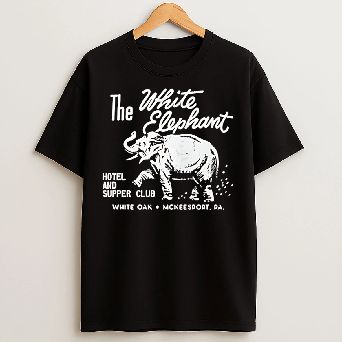 Classic The White Elephant Hotel And Supper Club Christmas T Shirts