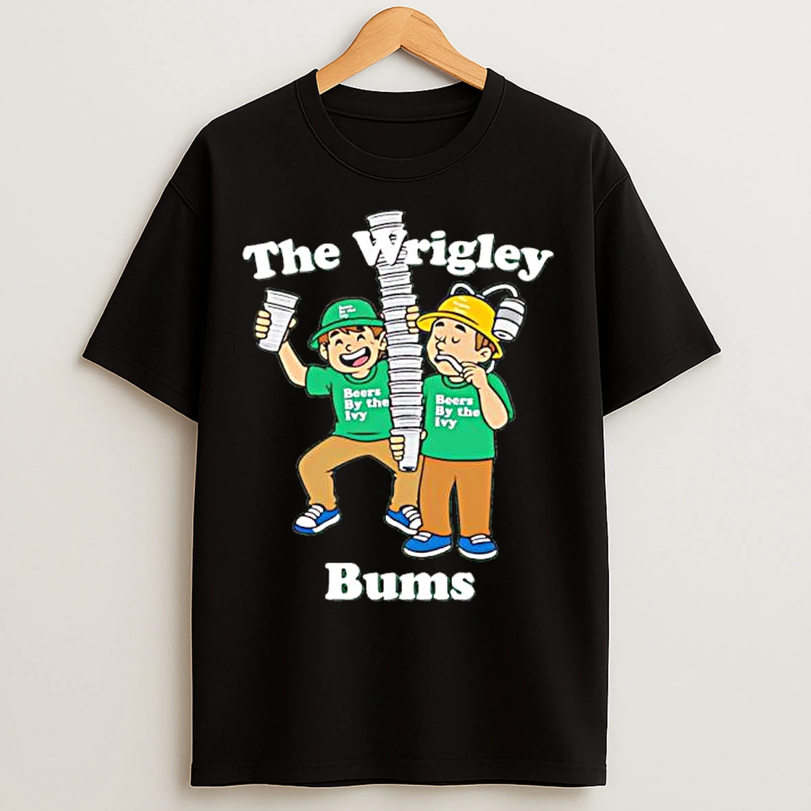 Classic The Wrigley Bums Beers By The Ivy Graphic T Shirts