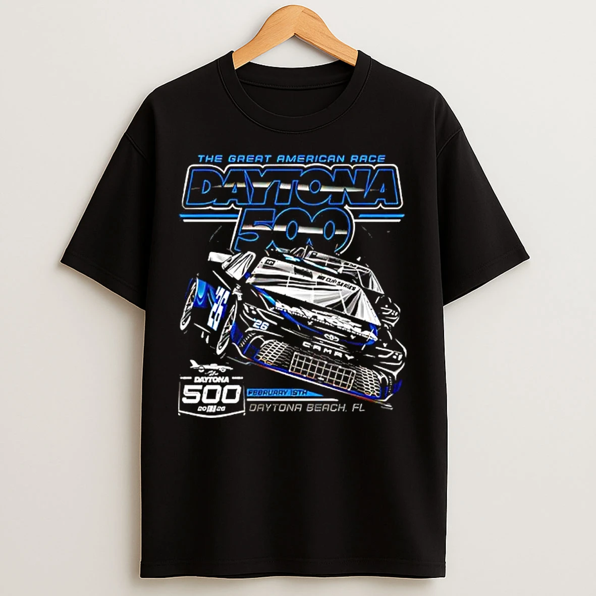 Classic The Great American Race 2026 Daytona 500 Ghost Car T Shirts