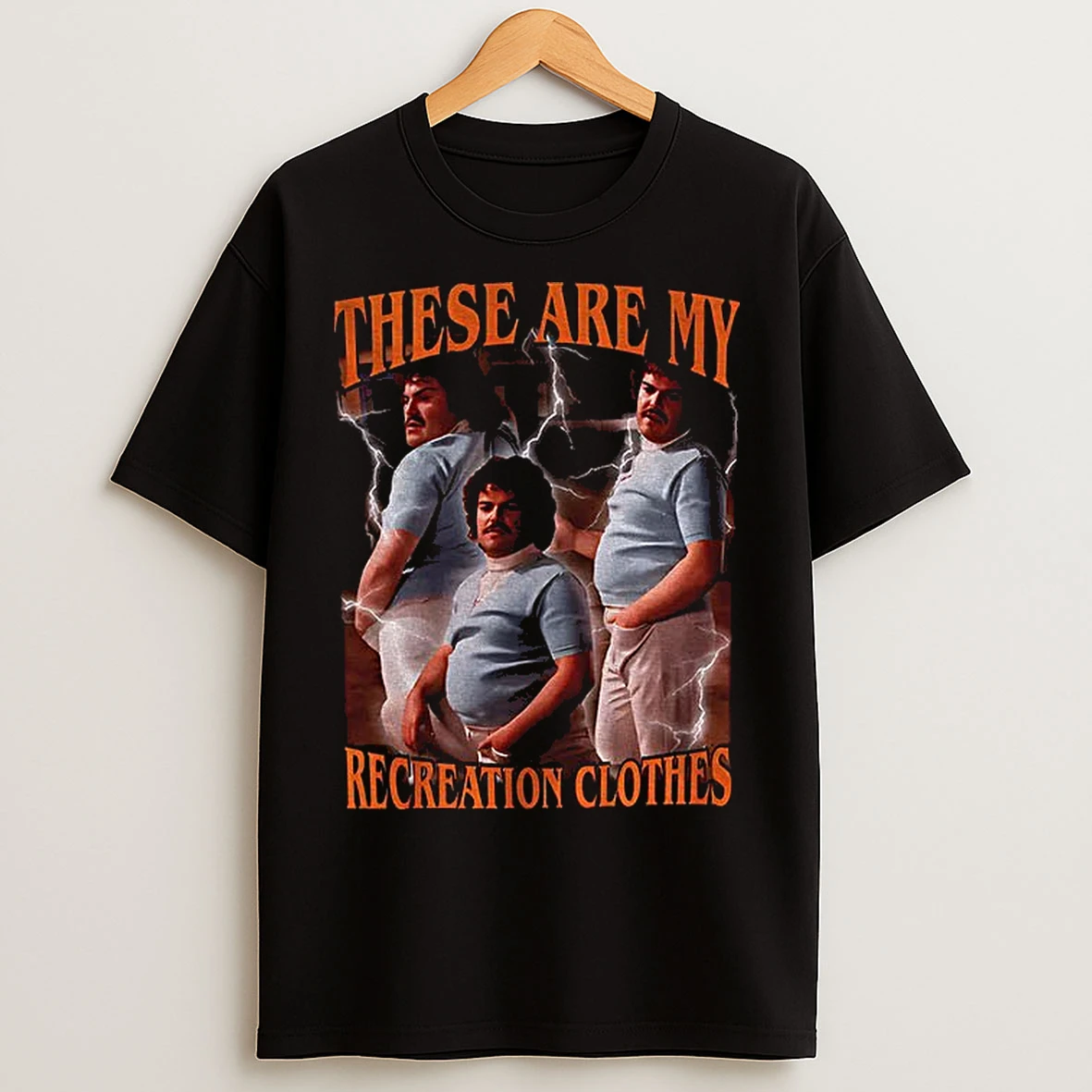 Classic These Are My Recreation Clothes Nacho Libre Vintage T Shirts