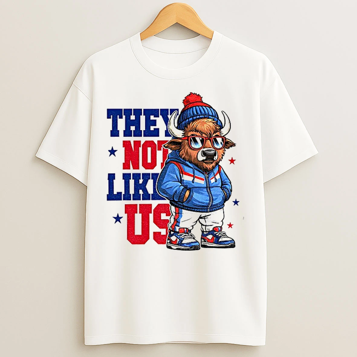 Classic They Not Like Us Buffalo Bills Touchdown Football Nfl 2025 T Shirts
