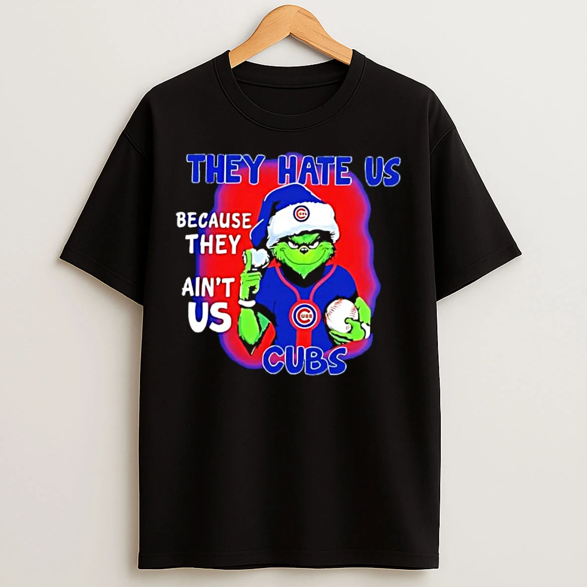 Classic They Hate Us Because They Aint Us Chicago Cubs T Shirts