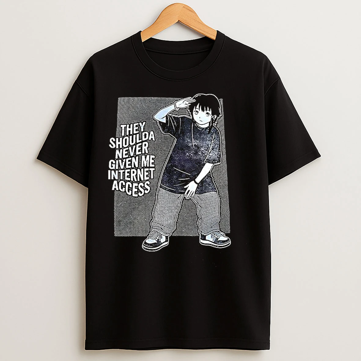 Classic They Shoulda Never Given Me Internet Access T Shirts