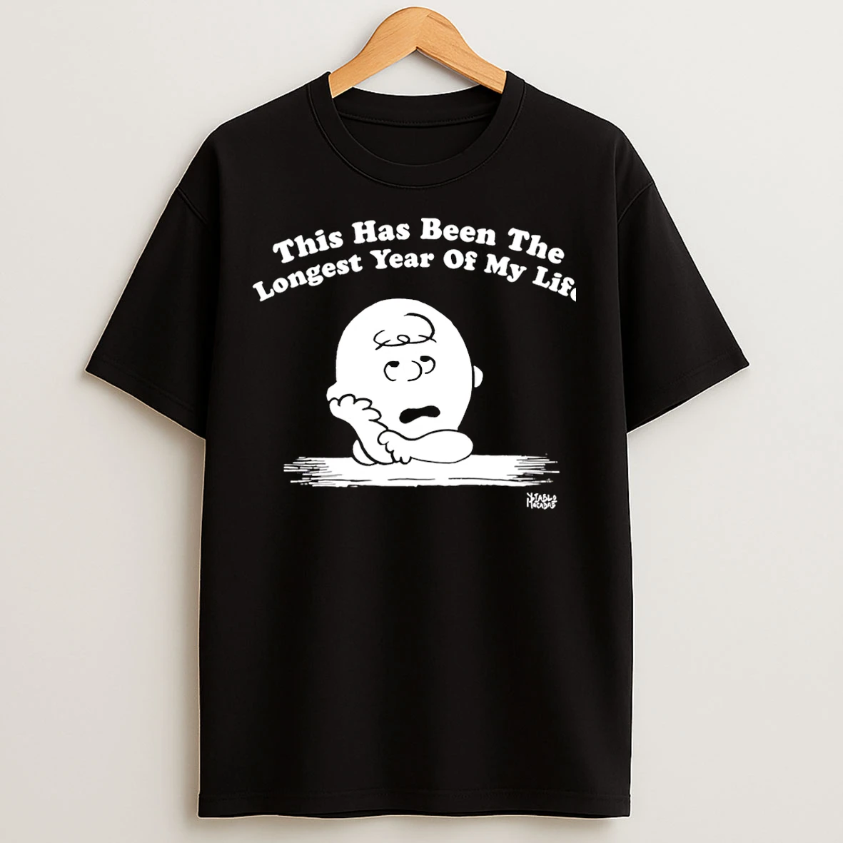 Classic This Has Been The Longest Year Of My Life Charlie Brown Peanuts Christmas T Shirts