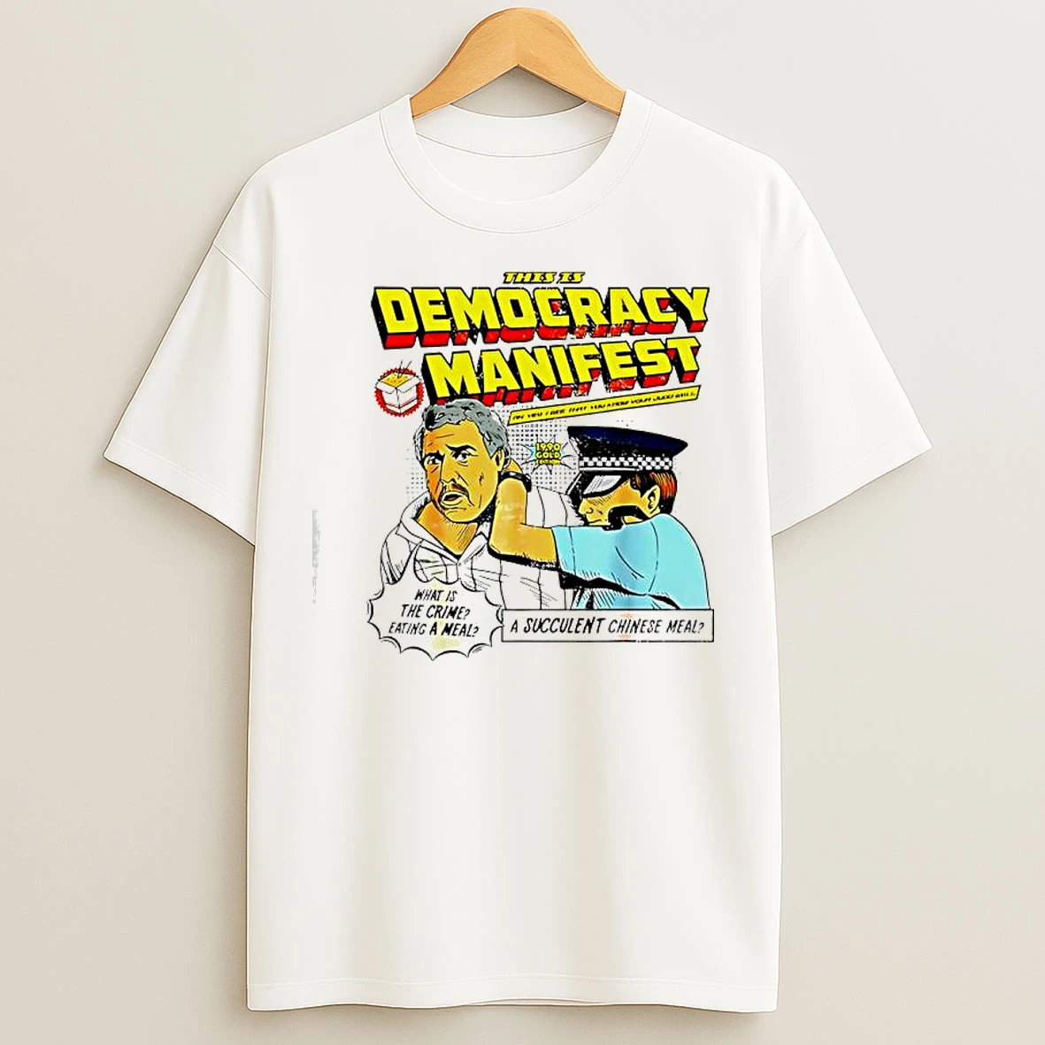 Classic This Is Democracy Manifest Dhaey Graphic T Shirts