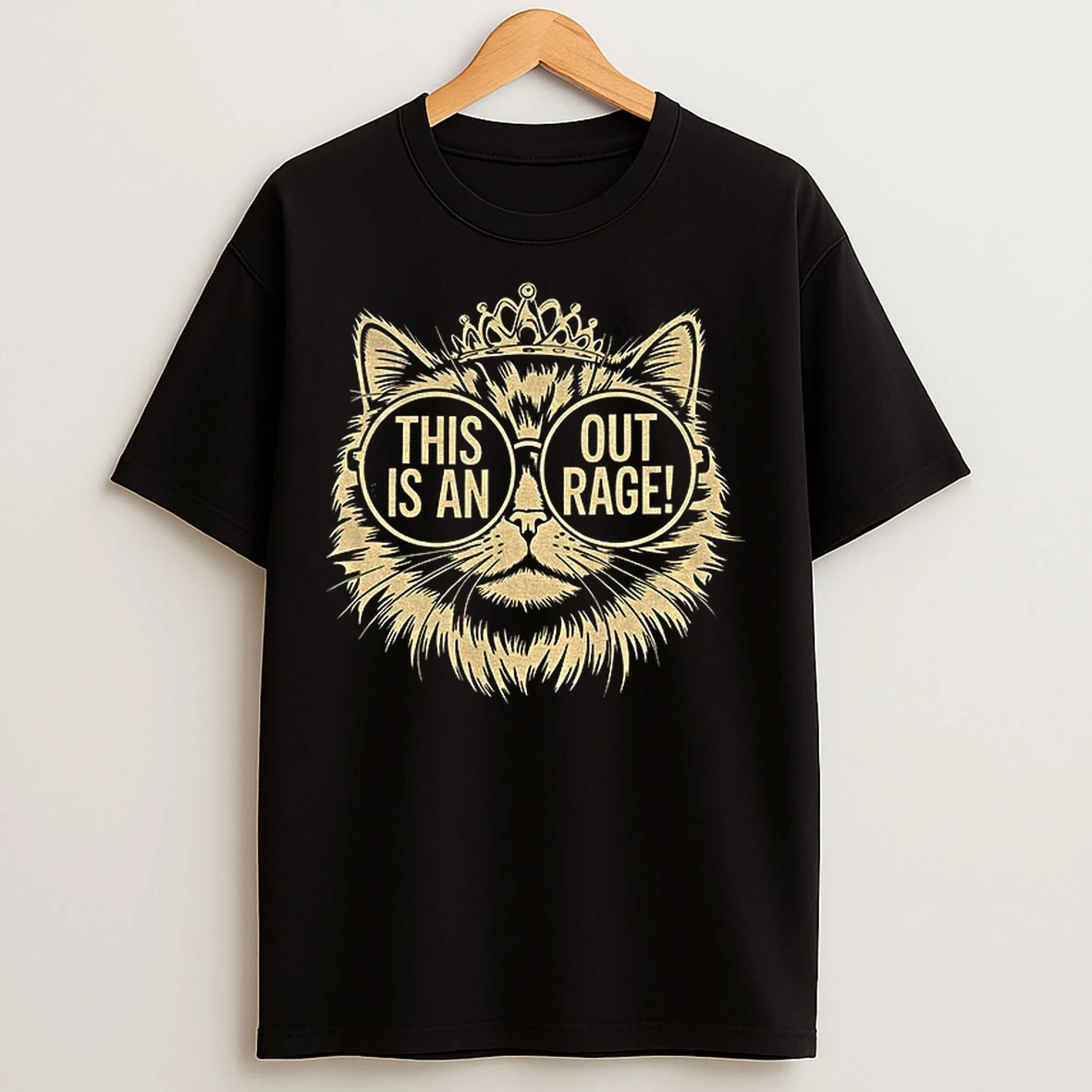 Classic This Is An Outrage Donut And Mongo Vintage T Shirts