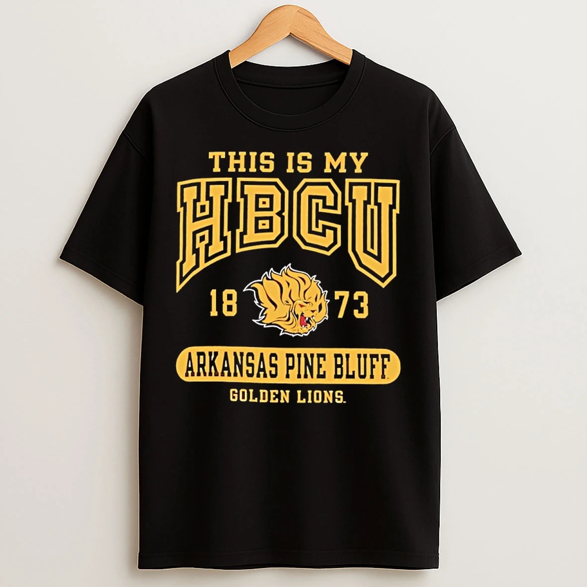 Classic This Is My Hbcu Arkansas Pine Bluff Golden Lions T Shirts