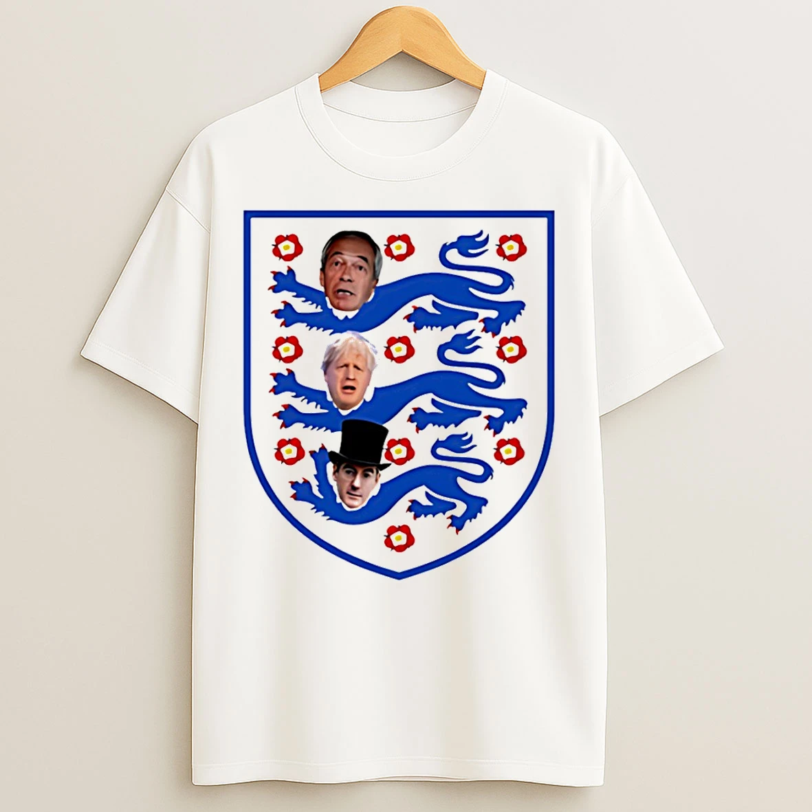 Classic Three Liars On My England Football Logo T Shirts