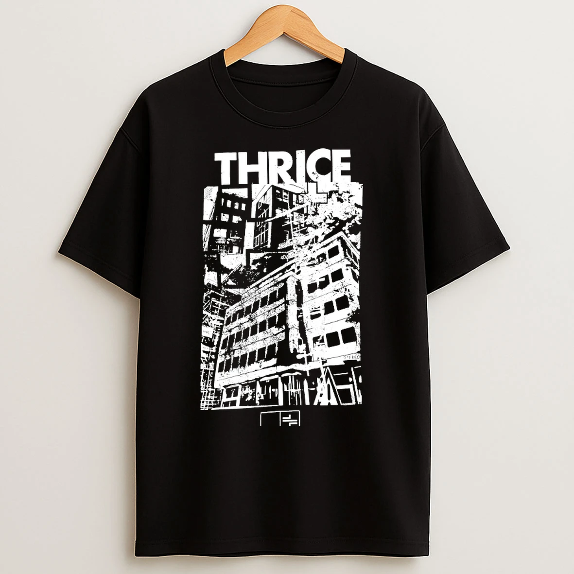Classic Thrice Crashing Building T Shirts