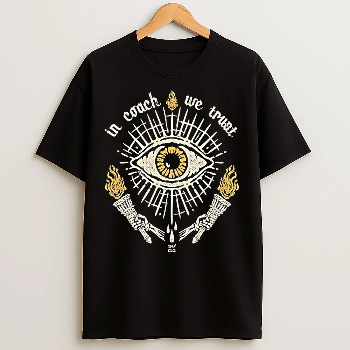 Classic Thundernoise In Coach We Trust Eye Hands T Shirts