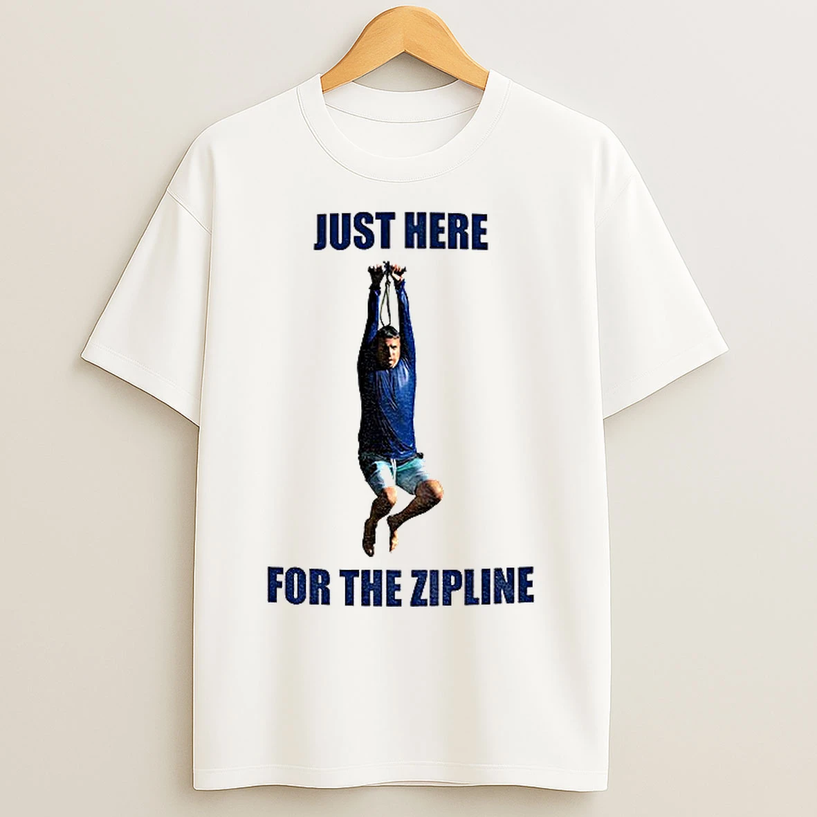 Classic Tim Robinson Just Here For The Zipline T Shirts