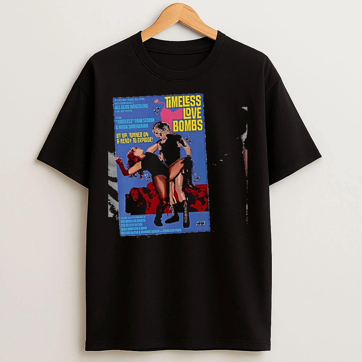 Classic Timeless Love Bombs White T Shirts