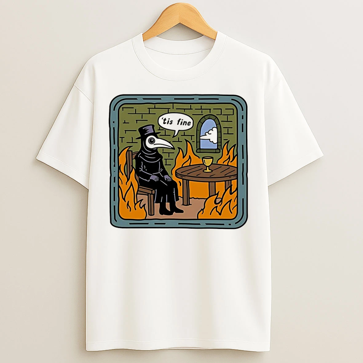 Classic Tis Fine Medieval Meme T Shirts