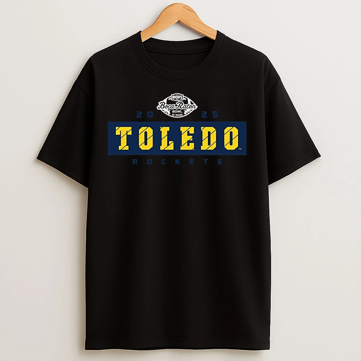 Classic Toledo Rockets 2025 Boca Raton Bowl T Shirts