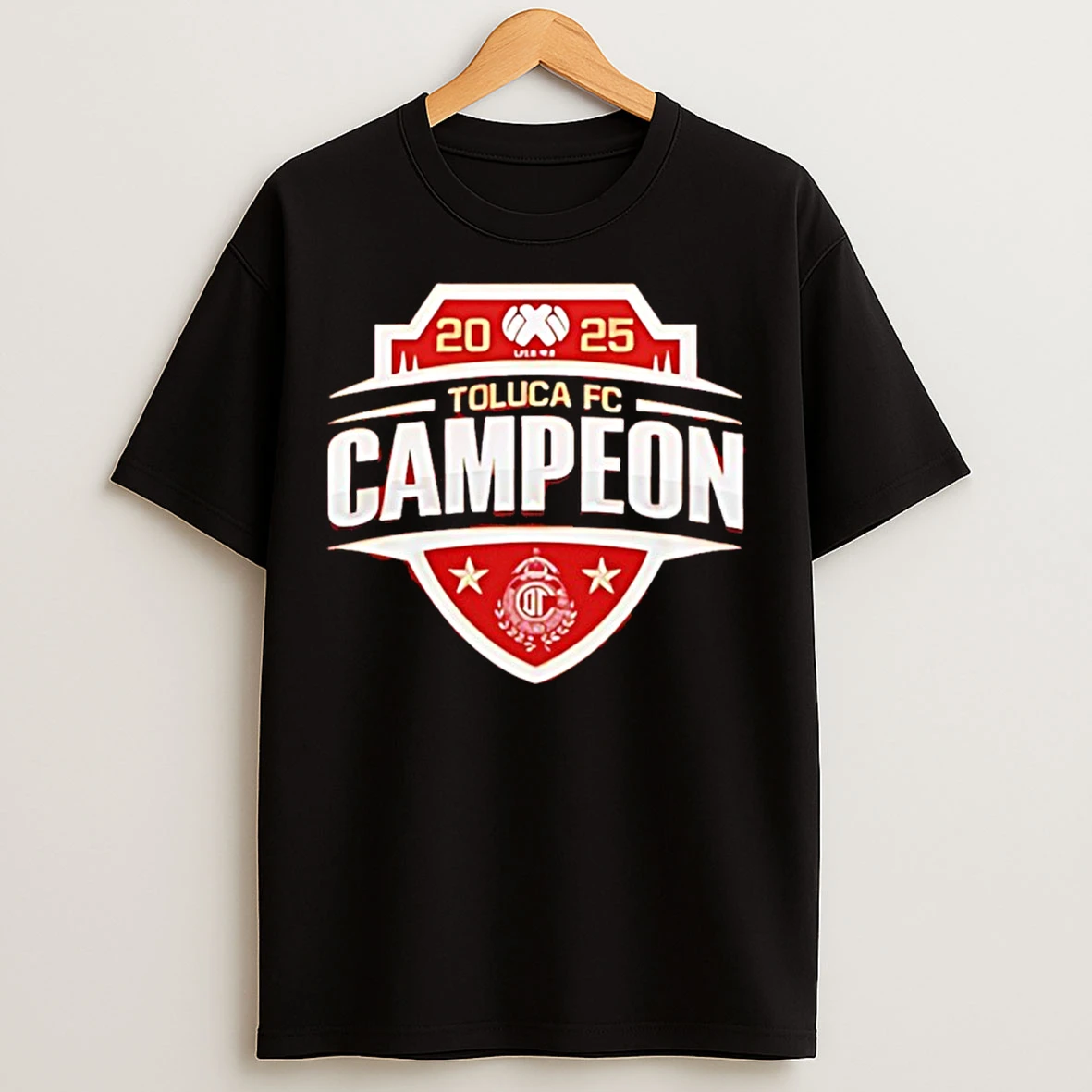 Classic Toluca Fc Campeones Champions Liga Mx 2025 Back To Back T Shirts