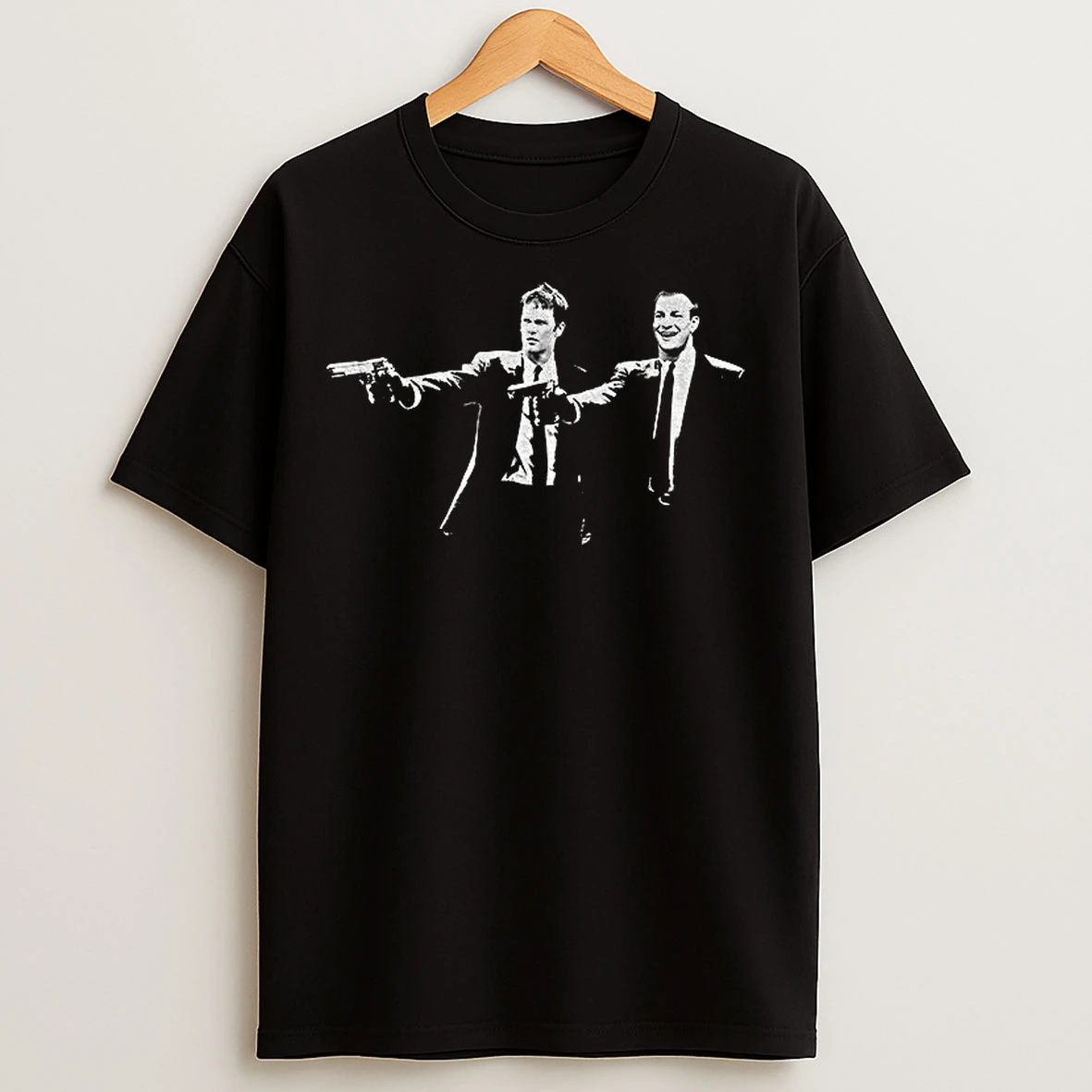 Classic Tom Brady And Rob Gronkowski Pulp Fiction New England Patriots Nfl Football T Shirts